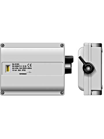 SA616H isolating switch 6p+hc. 16A/500V M20 IP55