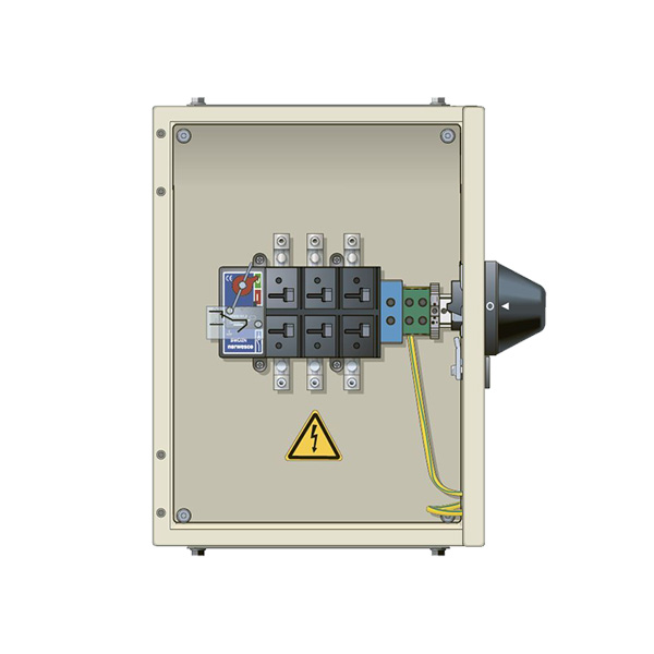 ESWM5 isolating switch 3p+hc. 160A/415V FL21 gray IP65
