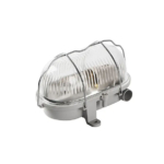 Bulley grå E27 170x125mm termoplast 230V max. 25 Watt IP54
