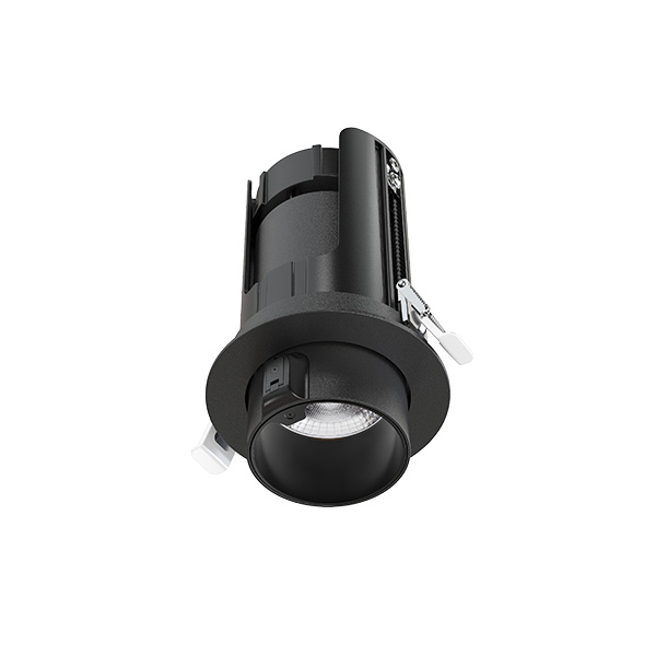 Sense led recessed spotlight 30W 36° 2,700-6,500K CRI95 black 2 AI sensors
