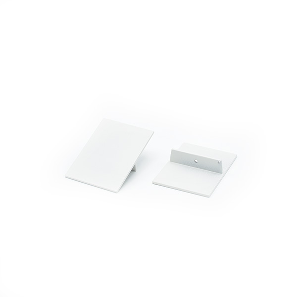 Orion Linear end cap white 2 stk.