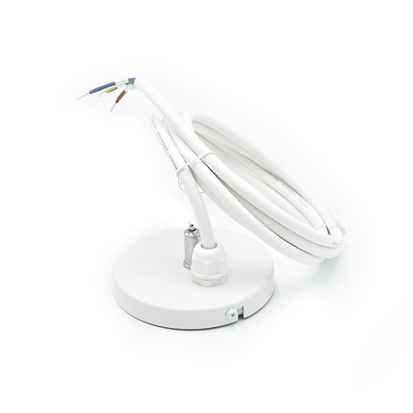 Orion Linear pendelsæt (strøm og stålkabel) hvid