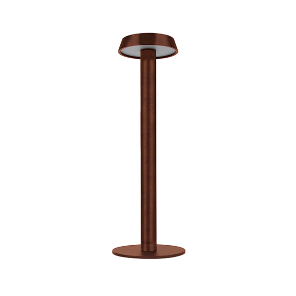 Marama Tischleuchte 2W 3.000K dimmbar 35cm IP54 corten