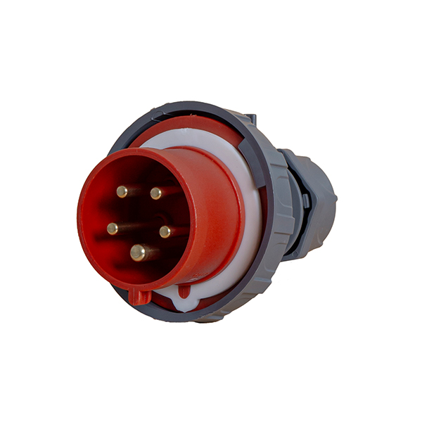CEE plug 5-pole 32A IP67 red