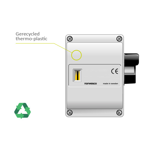 SA325H isolating switch 3p+hc. 25A/415V M25 gray IP54 - Image 2
