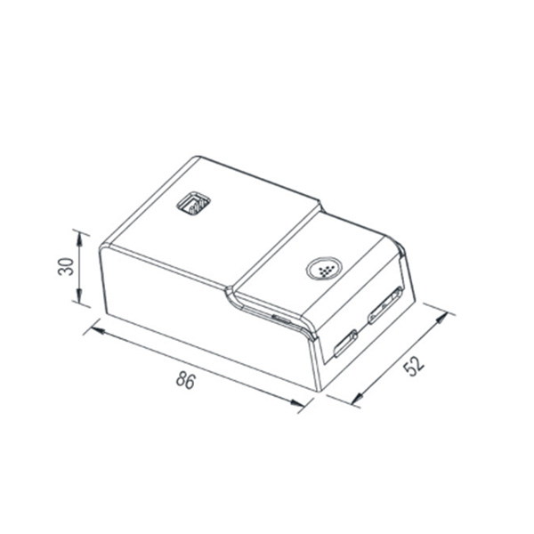 Camini led-spot 8W 81x81mm 2,700K sort vipbar dæmpbar inkl. driver - Billede 4