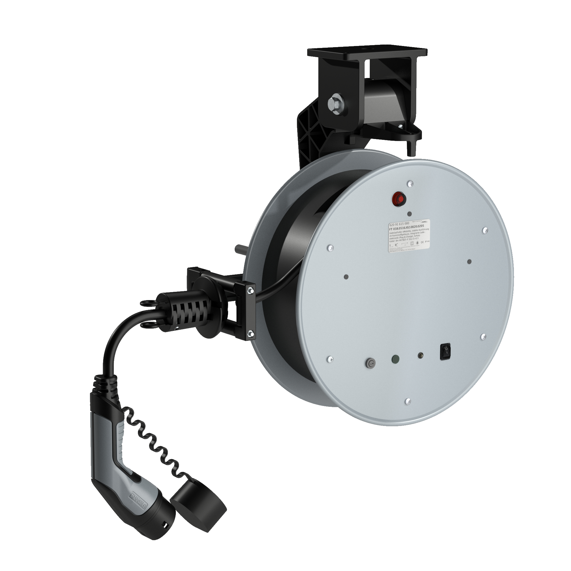 LAVOSCH Basic 038 kabeltromle 22 kW - 8 m (5G6+1x0,5 mm²) type 2