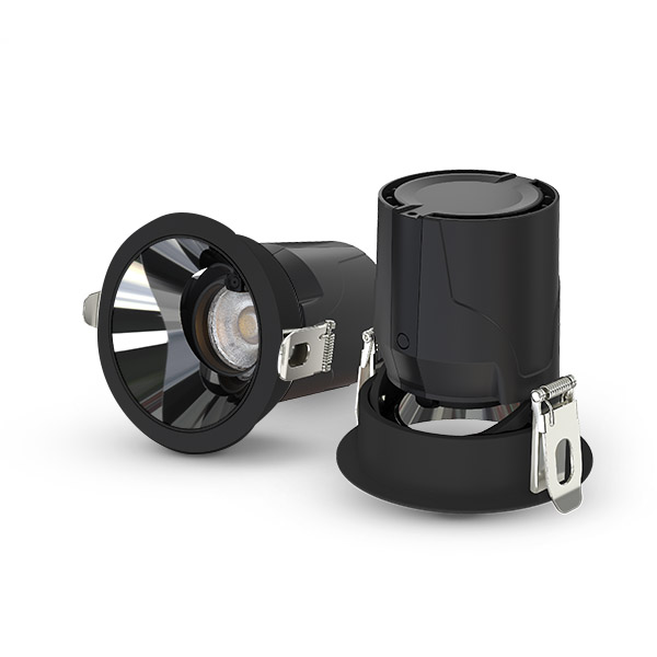 Sense led downlight 7W 38° 2.700-6.500K CRI95 sort AI-sensor - Billede 2