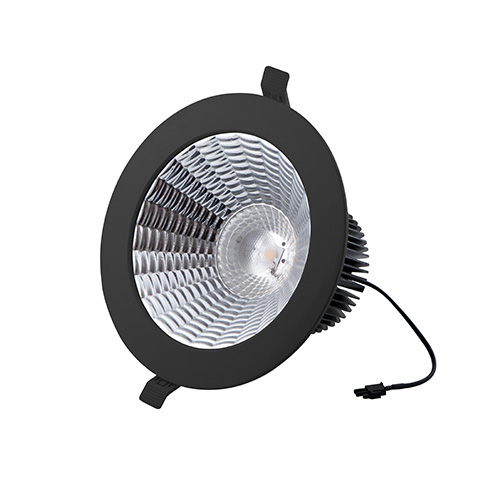 Camita led downlight 21W Ø230mm 3,000K sort ex. driver