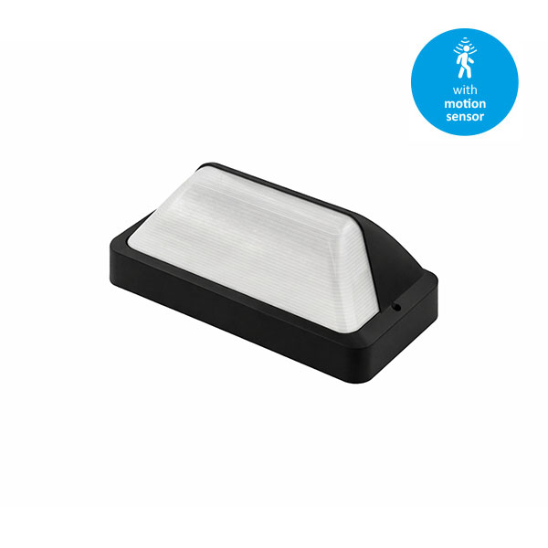 Next Entry led 5.5/7/8.5/10W 3,000/3,500/4,000K 282x142x113mm black with sensor