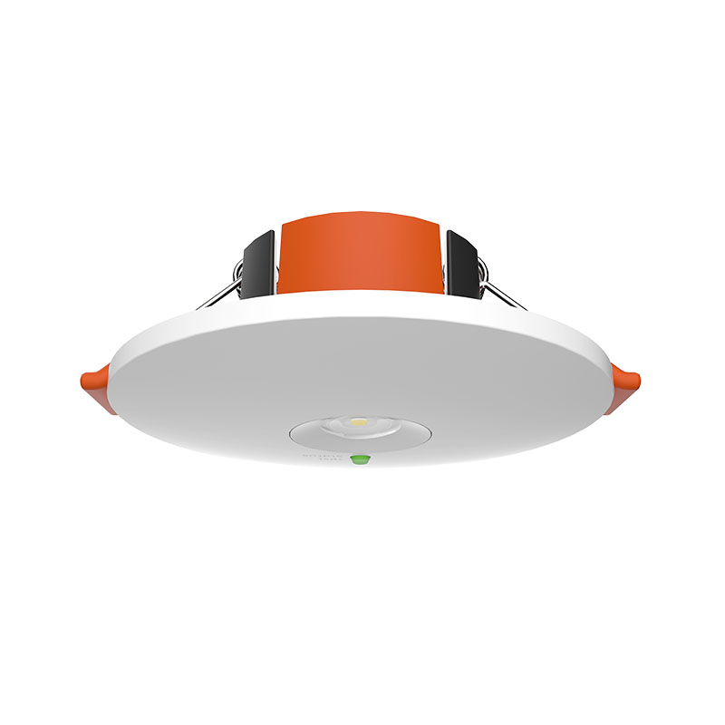 Noodverlichting led downlight Ø85mm >3 uur LiFePO4 4.300mAh 6.500K wit DALI2 incl. batterij - Afbeelding 2