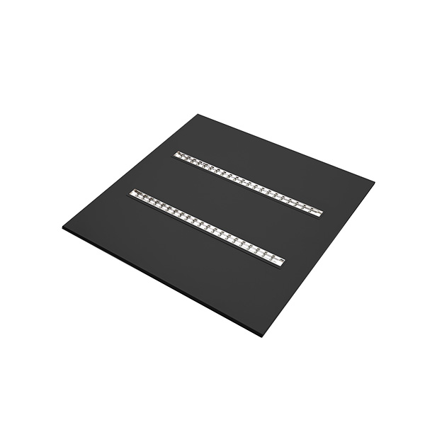Orion-panel 28W (595x595x30mm) 4.000K UGR<19 sort ex. driver bulk