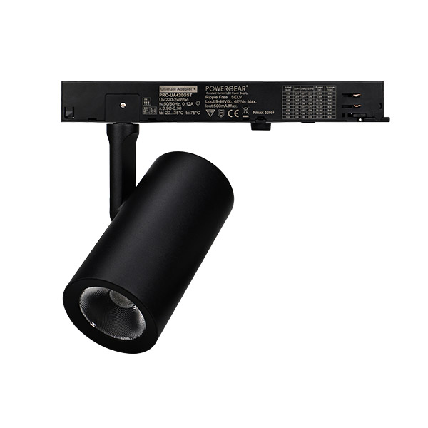 Dream+ LED-strålkastare 20W Dark Sky-lins 36° 4.000K CRI>90 svart