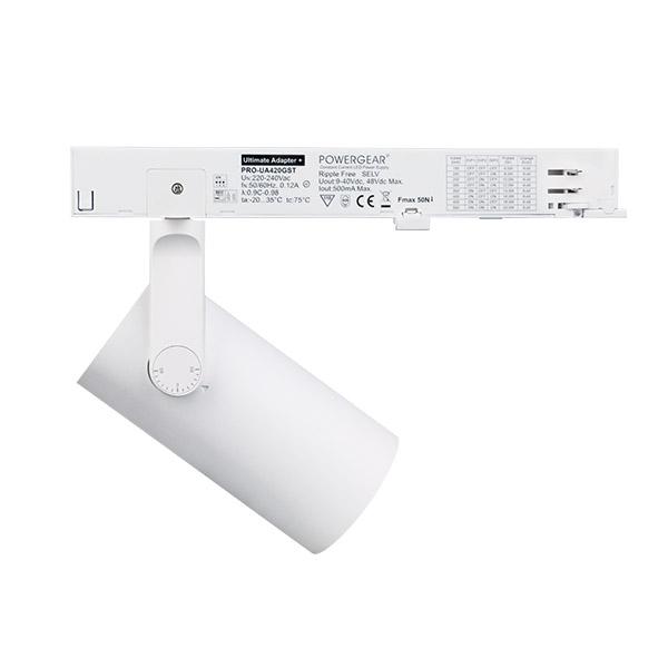 Dream+ led track spot 20W Dark Sky lens 36° 3,000K CRI>90 white - Image 4