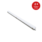 Easyfit+ led IP66 overflademontering 47W 4,000K 6,400lm 1,500mm inkl. driver med nødmodul
