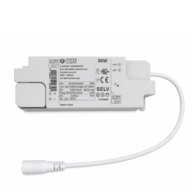 Driver led 36W 900mA/230V not dimmable