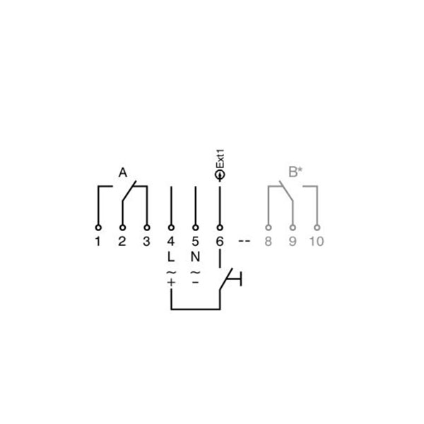 Terminal Di1 J300 16A 230V 50/60Hz 36mm IP20 - Afbeelding 3