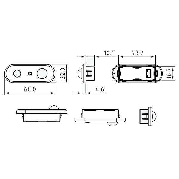 Thinq DALI2 eingebauter PIR-Sensor – Bild 2